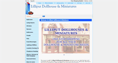 Desktop Screenshot of lilliputdollhouses.com